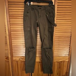 Diesel - Army green skinny cargo